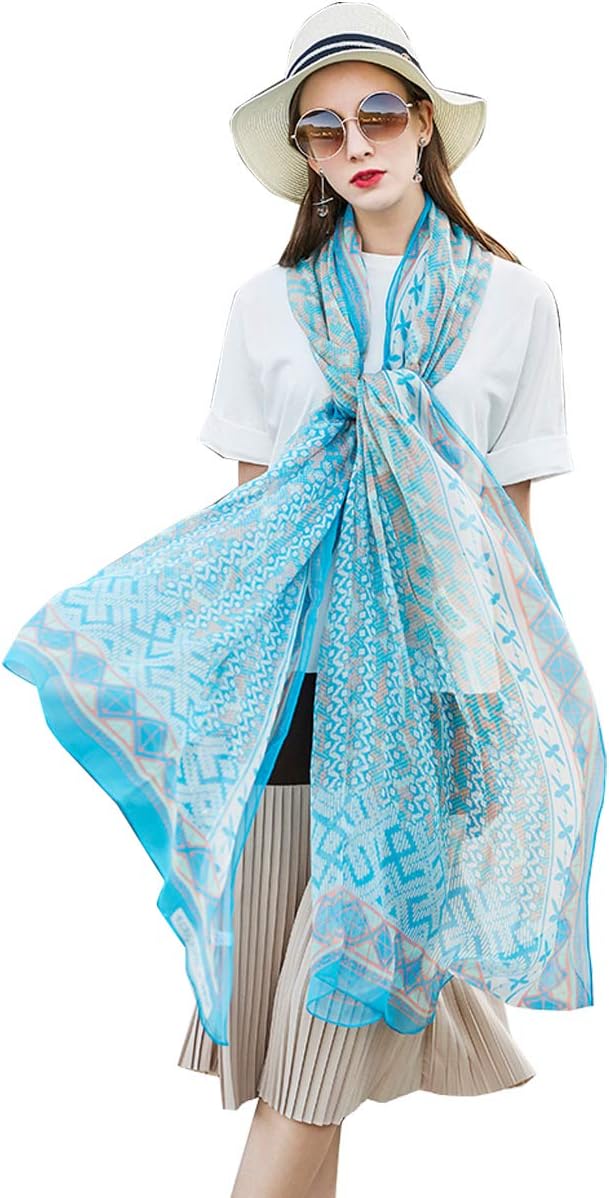 Pure Silk Large Size Pashmina Shawls and Wraps Scarfs Face Mask for Women