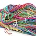 Soft Silky Fingering Lace Weight Silk Yarn - Perfect for Creating Cardigans, Sweaters, Socks, Shawls - Exotic Rainbow