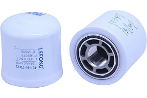 LEFONG FH-7033 Hydraulic Oil Filter Replaces 14722302100, 6686926, AM102723, P169078, HF35006, 13152302100 Fits Mahindra 2538HST 2638HST John Deere F1145 4200 4300 4400 4500 4510 4600 4610 TYM tractor