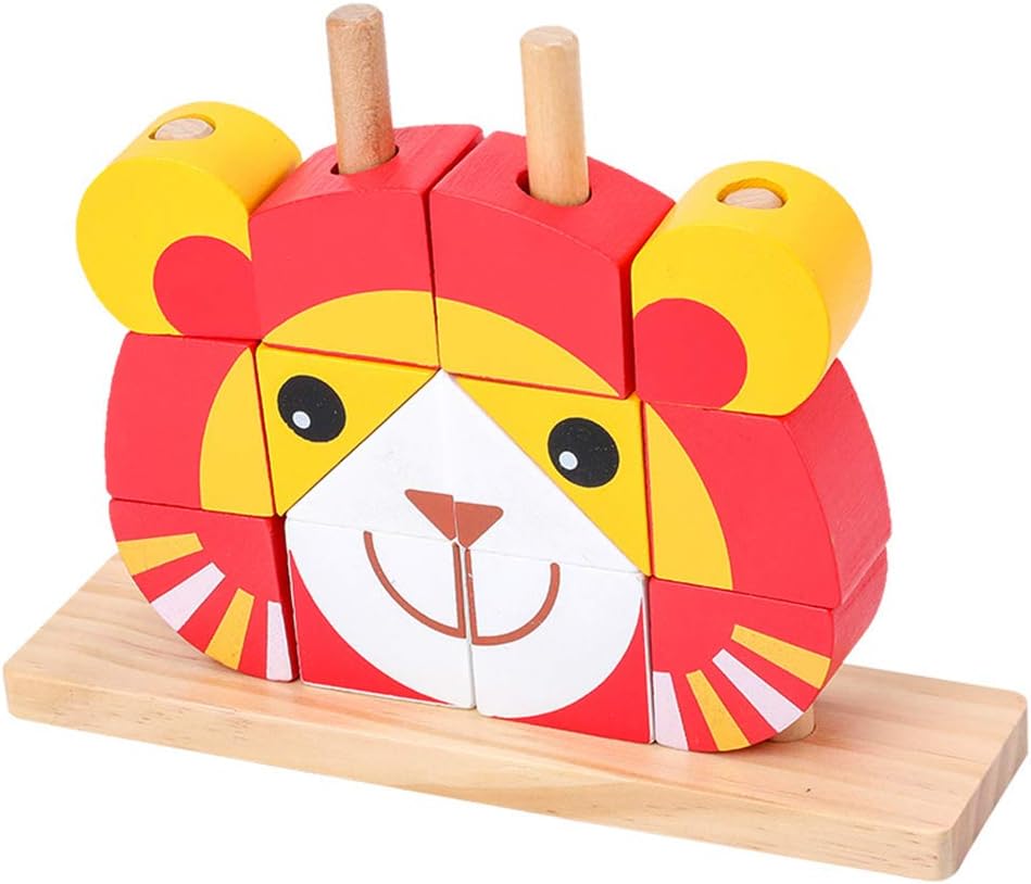 Best Owl Model Building Blocks Wooden