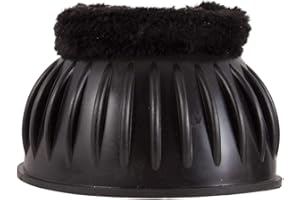 Dura-Tech Double Lock Bell Horse Boots with Fleece Lining | Size & Color Options | Protect Against Hoof Impact & Trauma | Durable Enough for Turnout | No Rub Design | Secure Fit