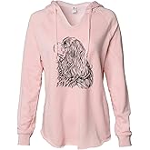 Inkopious Cavalier King Charles Spaniel Profile - Women's Cali Wave Hooded Sweatshirt
