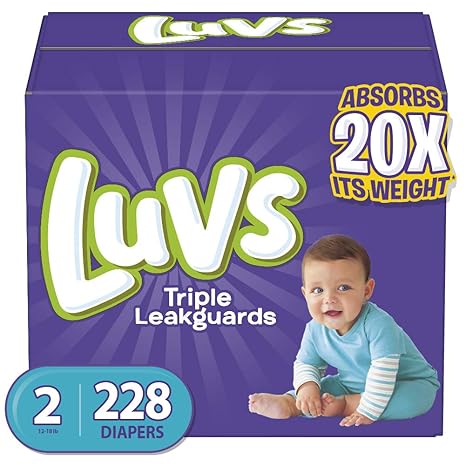 228 luvs diapers