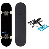 [CCS] Skateboard Complete | Maple Wood | Professional Grade | Fully Assembled with Skate Tool &amp; Stickers | Adults, Kids, Teens, Youth | Boys &amp; Girls