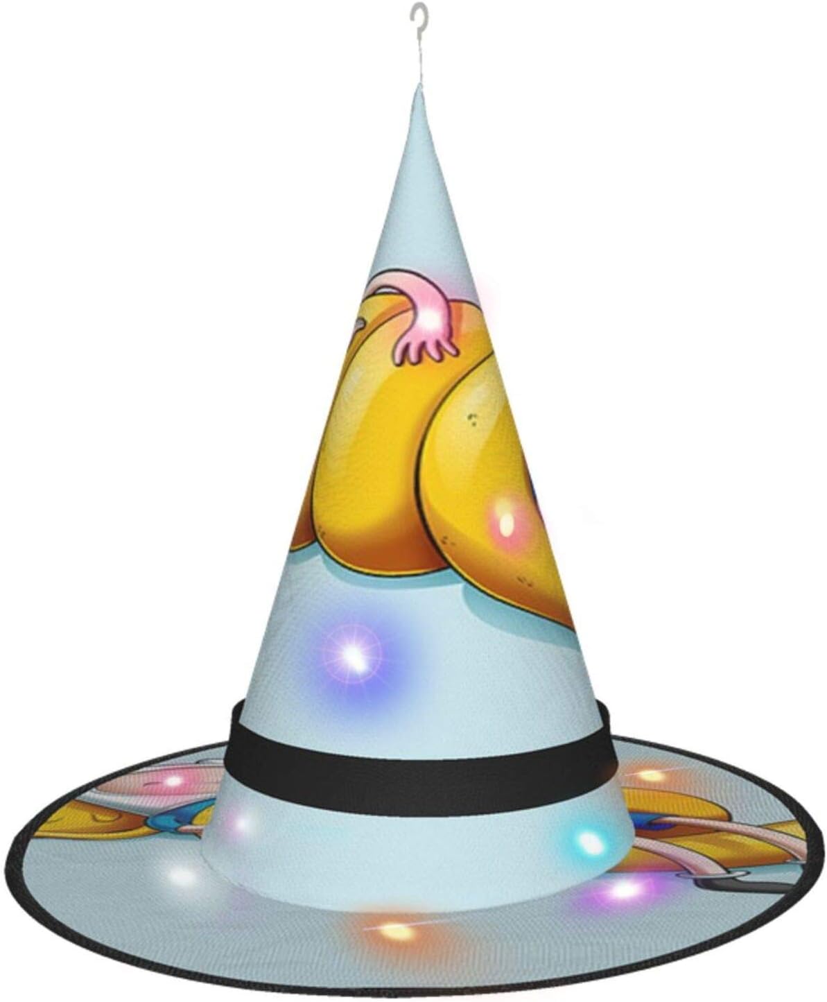 halloween witch hat string lights