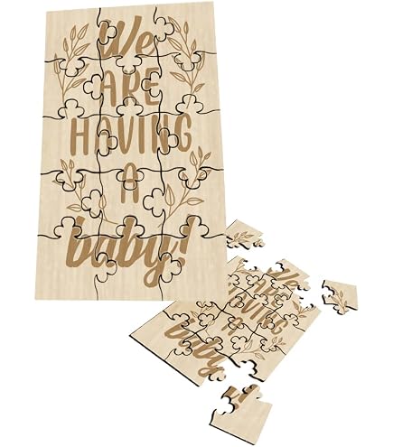 "Will You Go To Prom With Me?" Wooden Puzzle – 9-Piece Basswood, 3.5" X 3.5", Promposal Gift Box - View #2