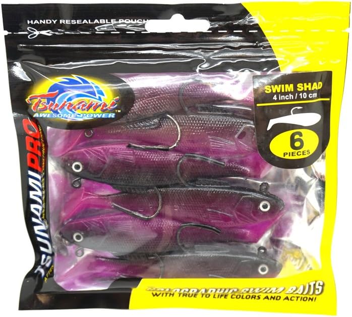 Tsunami 6 inch swim shad Clearance