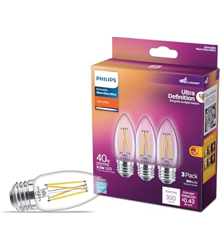 10-Pack) Philips 458414 10.5PL-C/T LED/26V-3000 IF 4P 10.5-Watt