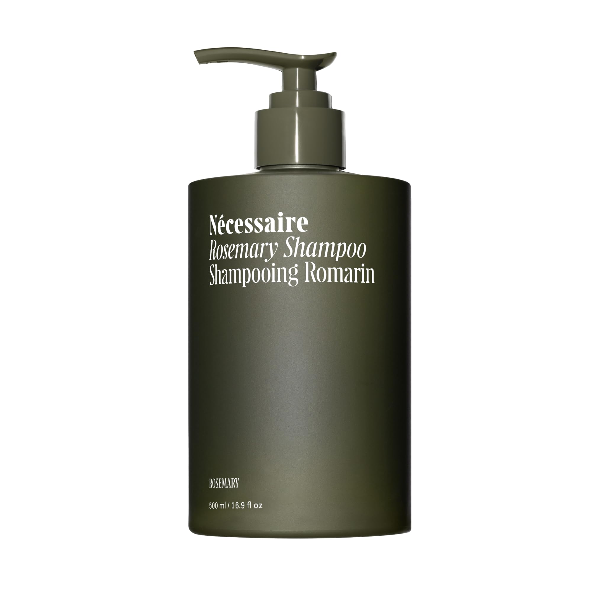 Photo 1 of Nécessaire Rosemary Shampoo With Pump | Multi-Protien Strengthening Conditioner For Thinning Hair. For Women + Men. Good For All Hair Types/Textures. Color-Safe. 500 ml / 16.9 oz
