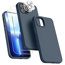 Dssairo [5 in 1 for iPhone 13 Pro Case, with 2 Pack