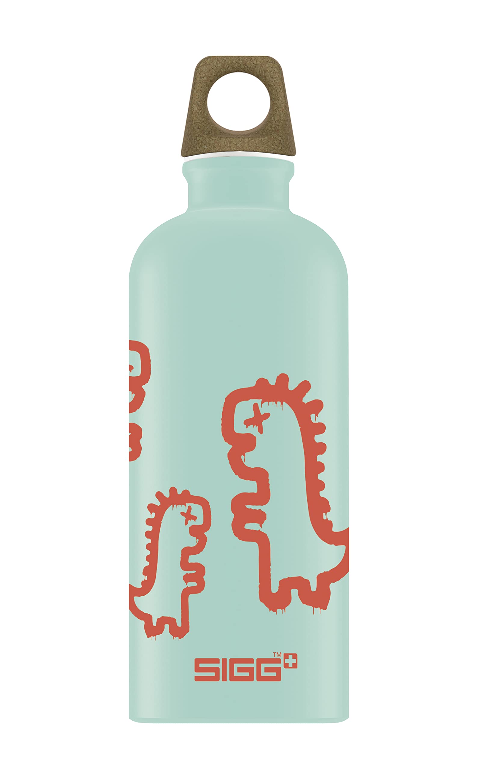 Sigg Traveller MyPlanet Children's Drinking Bottle (0.6 L), Climate Neutral and leak-proof Children's Bottle, BPA-free Aluminium Kids Water Bottle, Made in Switzerland
