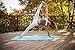Hot Yoga Towel - Mat Sized, Non Slip, and Absorbent for Bikram, Ashtanga, Hatha Yoga (Teal)