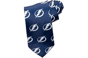Calhoun NHL Men's All Over Team Logo Neck Tie