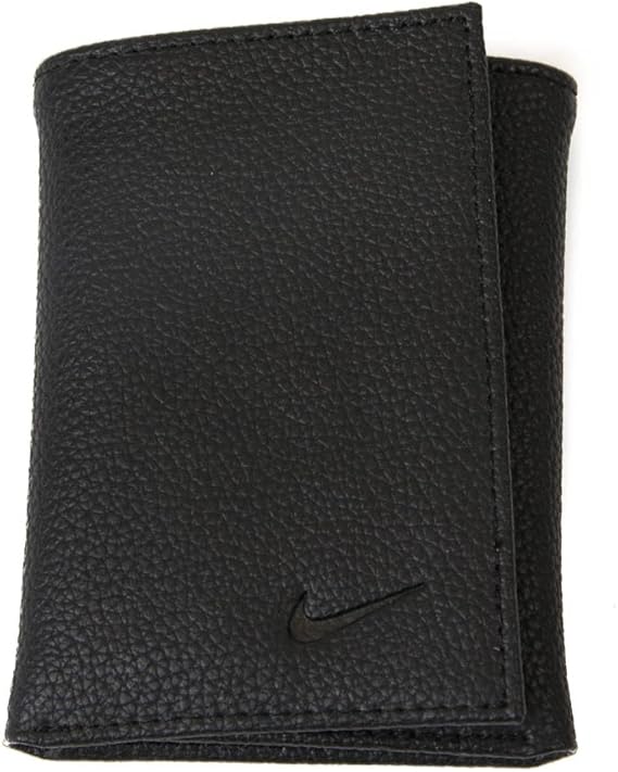 Nike Golf Mens TriFold Wallet Black Amazon.co.uk Clothing