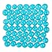 Artisan Supply Azure Glass Gems 5 Lbs. — Fills 1 ½ Quarts Vol. —Non-Toxic Lead Free Vase Filler, Table Scatter, Aquarium Fillers — Beautiful, Smooth, Fun, Vibrant Colors Crafted in The USA