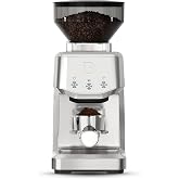 CASABREWS Tornado Basic Conical Burr Coffee Grinder with 35 Grind Settings | Electric Coffee Bean Grinder for Home Use, Compact Espresso Coffee Grinder, Stainless Steel