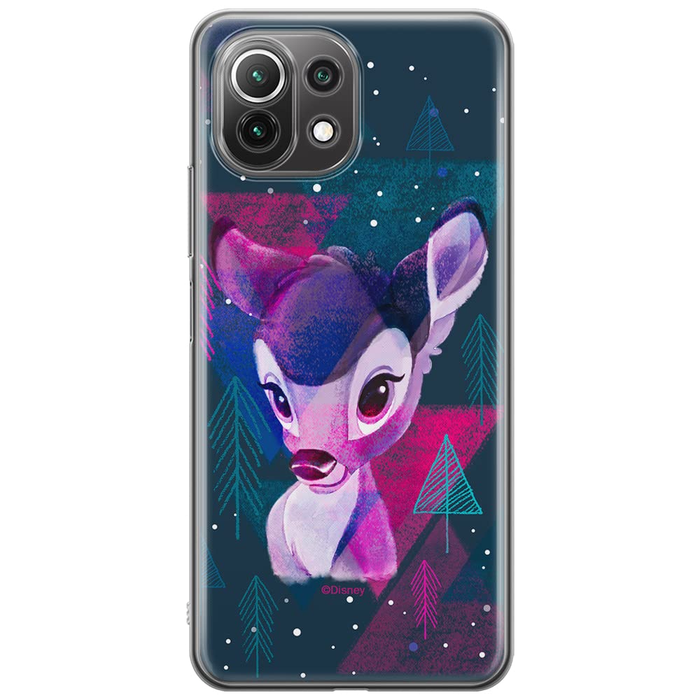 ERT GROUP mobile phone case for Xiaomi 11 Lite 4G/5G original and officially Licensed Disney pattern Bambi 007, case made of TPU