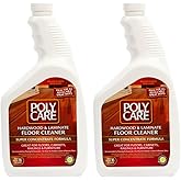 Hardwood Floor Cleaner Super Concentrate - 40 Fl Oz (2 Pack) - Fresh- Dilute Concentrate with Water for Spray Mops and Spray Bottles - Residue-Free Floor Cleaning Solution