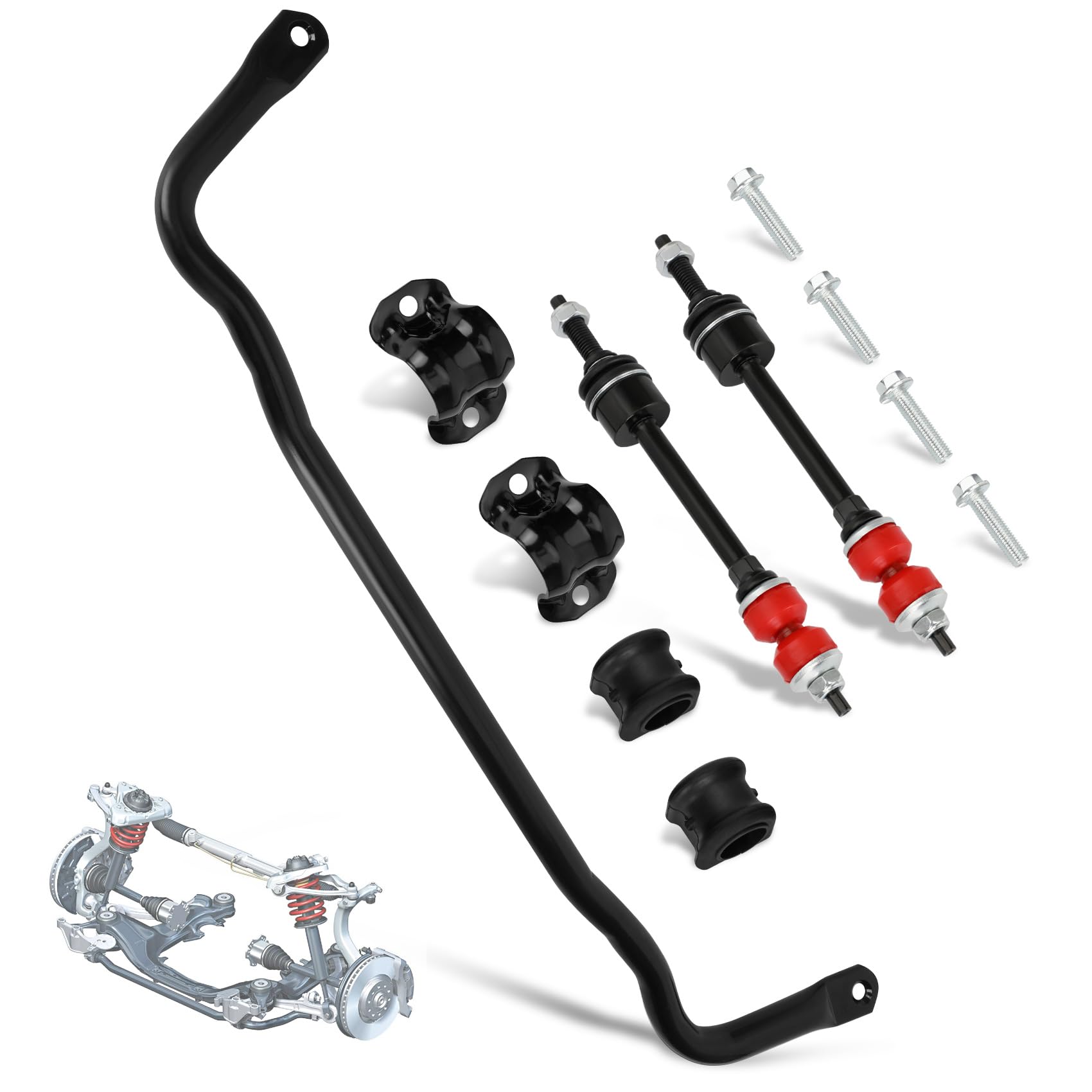 55398938AC Front Stabilizer Bar and K80894 Sway Bar