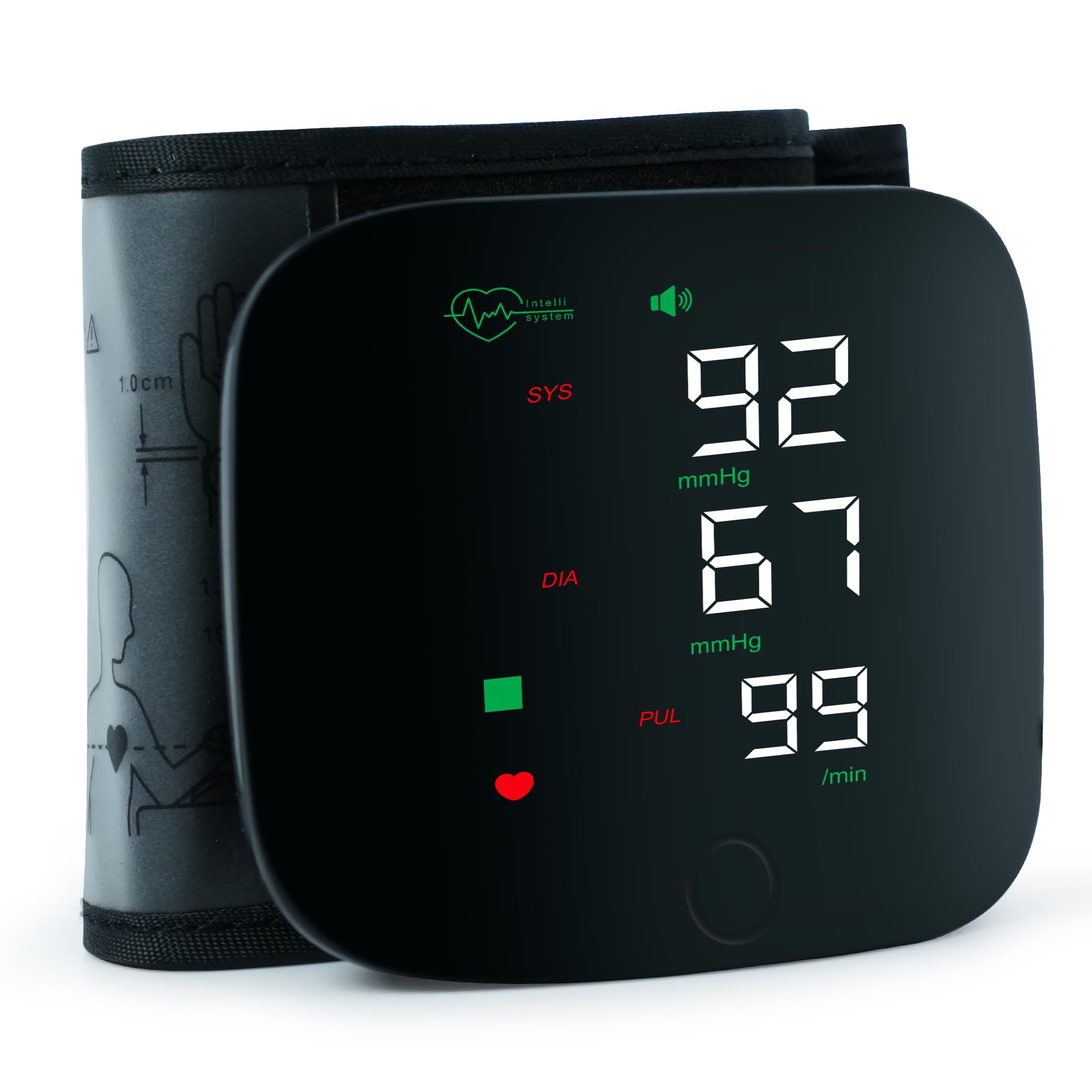 Photo 1 of Wrist Blood Pressure Monitor,Blood Pressure Monitor, Automatic Wrist Blood Pressure Monitors for Home Use with Digital Large Display, Voice Broadcast Blood Pressure