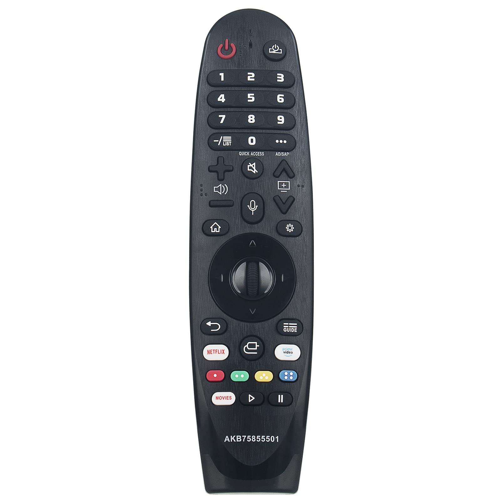 ALLIMITY AN-MR20GA Remote Control Replace fit for LG 4K 8K OLED TV 65UN85006LA 75UN85006LA 55UN81006LB 65UN81006LB 50UN73006LA 55UN73006LA 65UN73006LA 43UN71006LB 49UN71006LB 55UN71006LB 60UN71006LB