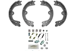 MAC Parking-Emergency Brake Shoe & Brake Spring Replacement Parts for Nissan Quest 2008 2009 2010 2011 2012 2013 2014 2015 2016 2017 2018 Nissan Xterra 2005 2006 2007 2008 2009 2010 2011 2012 2013 2014 20