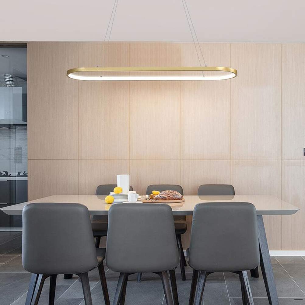 Modern LED Hängelampe Dimmbar Ring EsszimmerLampe Chrom