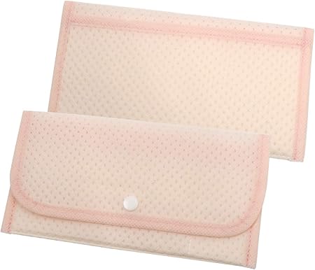 Amazon Co Jp 抗菌 マスクケース 2個セット 持ち運び 携帯 収納ポケット付き マスクカバー 抗菌素材使用 ピンク ビューティー