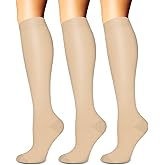 SunFeeling Compression Socks for Women & Men Circulation (3 Pairs) - Best Support for Athletic Running Nurses Recovery Travel