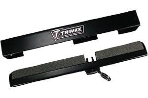 Trimax TBL610 Outboard Motor Lock Quick Release/Install, Secures for Maximum Security, Black