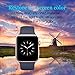 Qittary - Apple Watch Screen Protector (42mm Series 3/2/1 Compatible) Full Coverage [2 Pack] Apple Watch Screen Protector 42mm