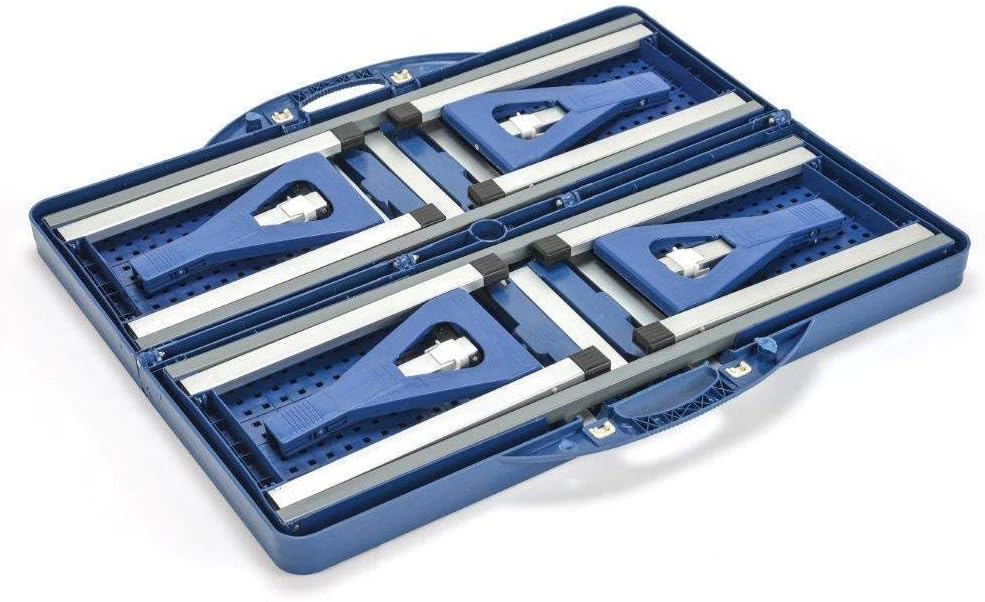 Trademark Innovations Portable Folding Picnic Table with 4 Seats: Furniture & Decor