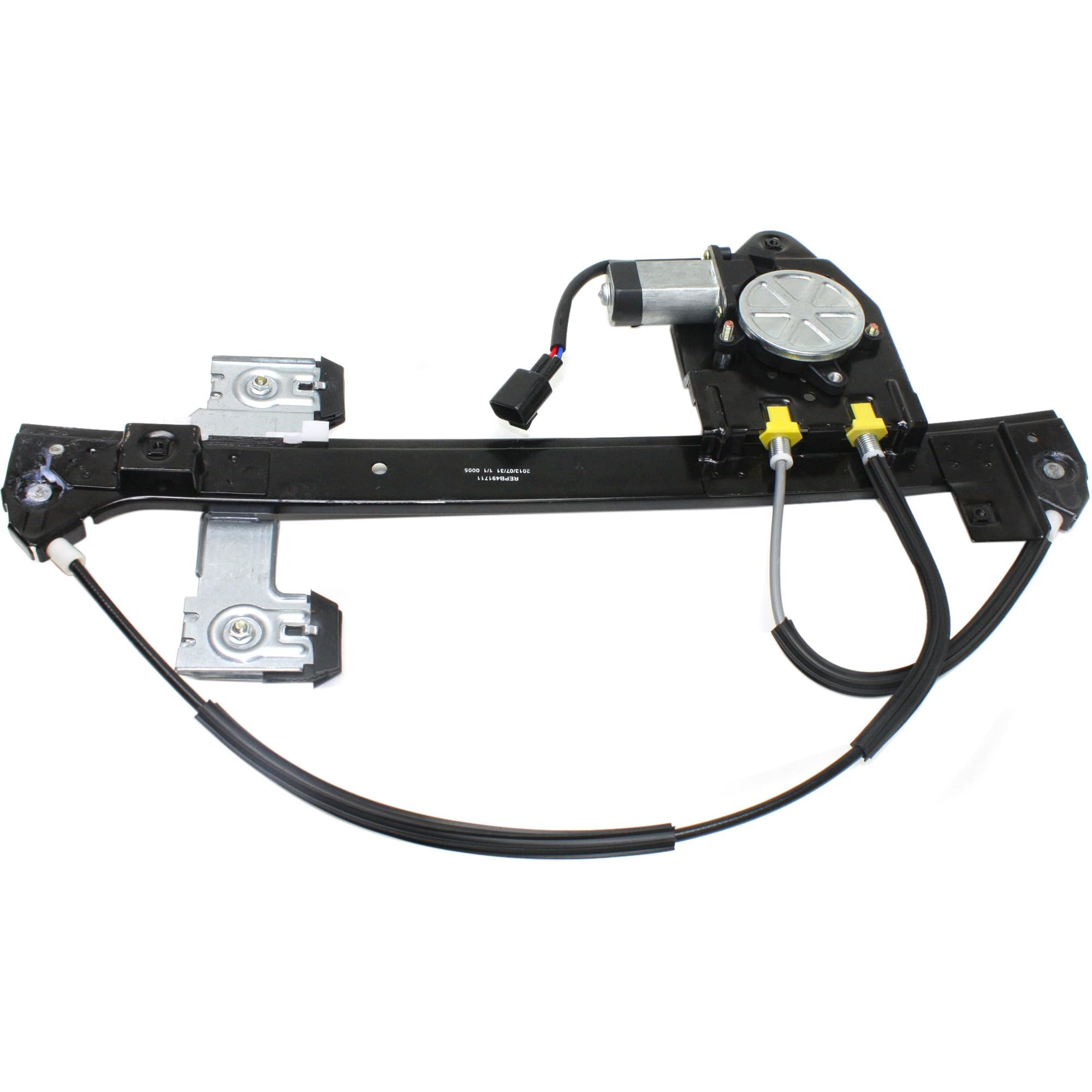 Photo 1 of JC Whitney Window Regulator Compatible with 2002-2009 Chevy Chevrolet Trailblazer, GMC Envoy, 2002-2004 Oldsmobile Bravada, 2004-2007 Buick Rainier with Motor Rear, Passenger Side GM1551109 JB491711