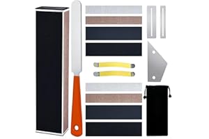 AHATHYW 16PCs Guitar Diy Tools Fret File Crowning, Fret Rocker, Fret End Dressing File, Fret Wrap, Fret Leveling Beam, Fret Polishing Kit, Fingerboard Guards, String Spreaders Sanding Papers for Guitar Bass