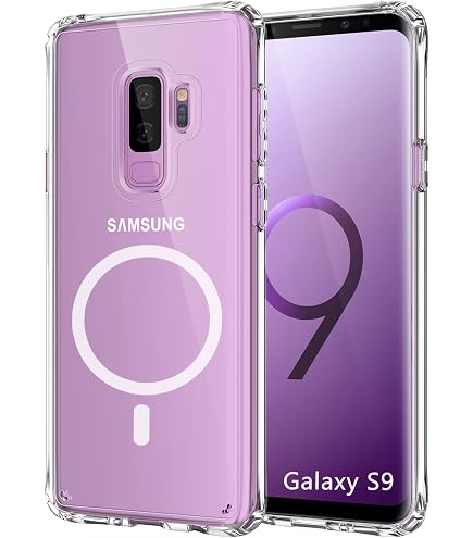 Samsung Galaxy S9+ SIMフリー ケース付き Amazon.com: Doowear Galaxy S9+ Plus Case Magnetic [Support Magsafe