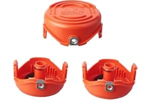 Eyoloty 90583594 Replacement Spool Cover for Black & Decker SF-080 GH3000, GH3000R, LST540, LST540B Auto-Feed Single Line(3 Pack)