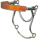 Reinsman 951 Mechanical Hackamore with Flat Leather Nose; Stage C