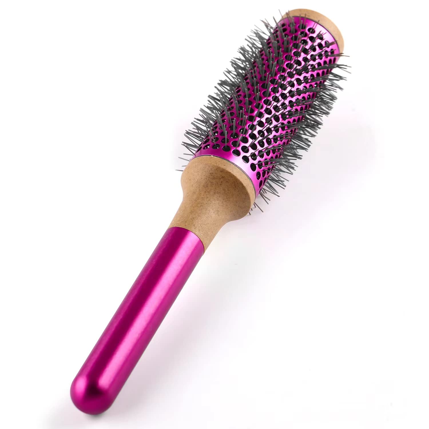 1.4Inch/35MM Hair Brush Vented Barrel Brush, Work with Dyson Supersonic Hair Dryer, Use On Straight, Wavy Or Curly Hair