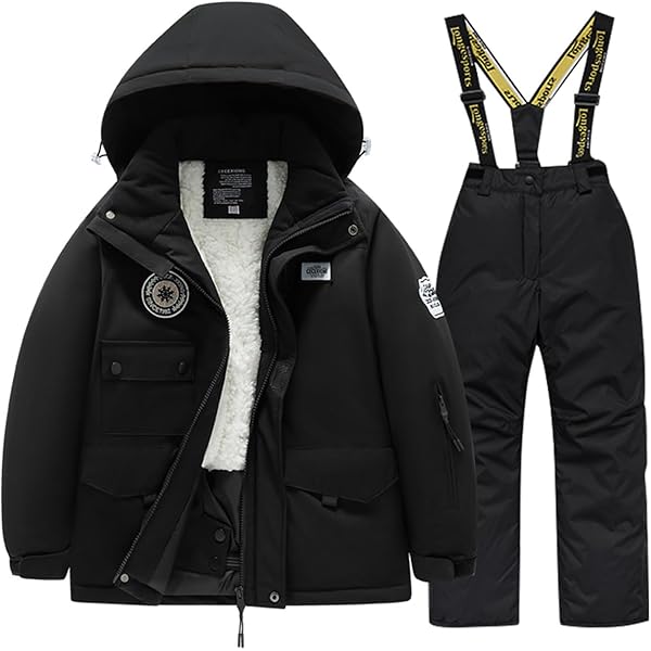 Amazon.com: Kids Snow Suit for Boys Girls Winter Ski Jacket