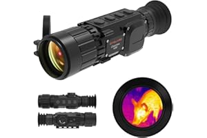 X350 Thermal Rifle Scope, 384×288 Thermal Riflescope for Hunting,1024×768 HD Micro-OLED Display,35mm Lens 10 Hours Thermal Sc