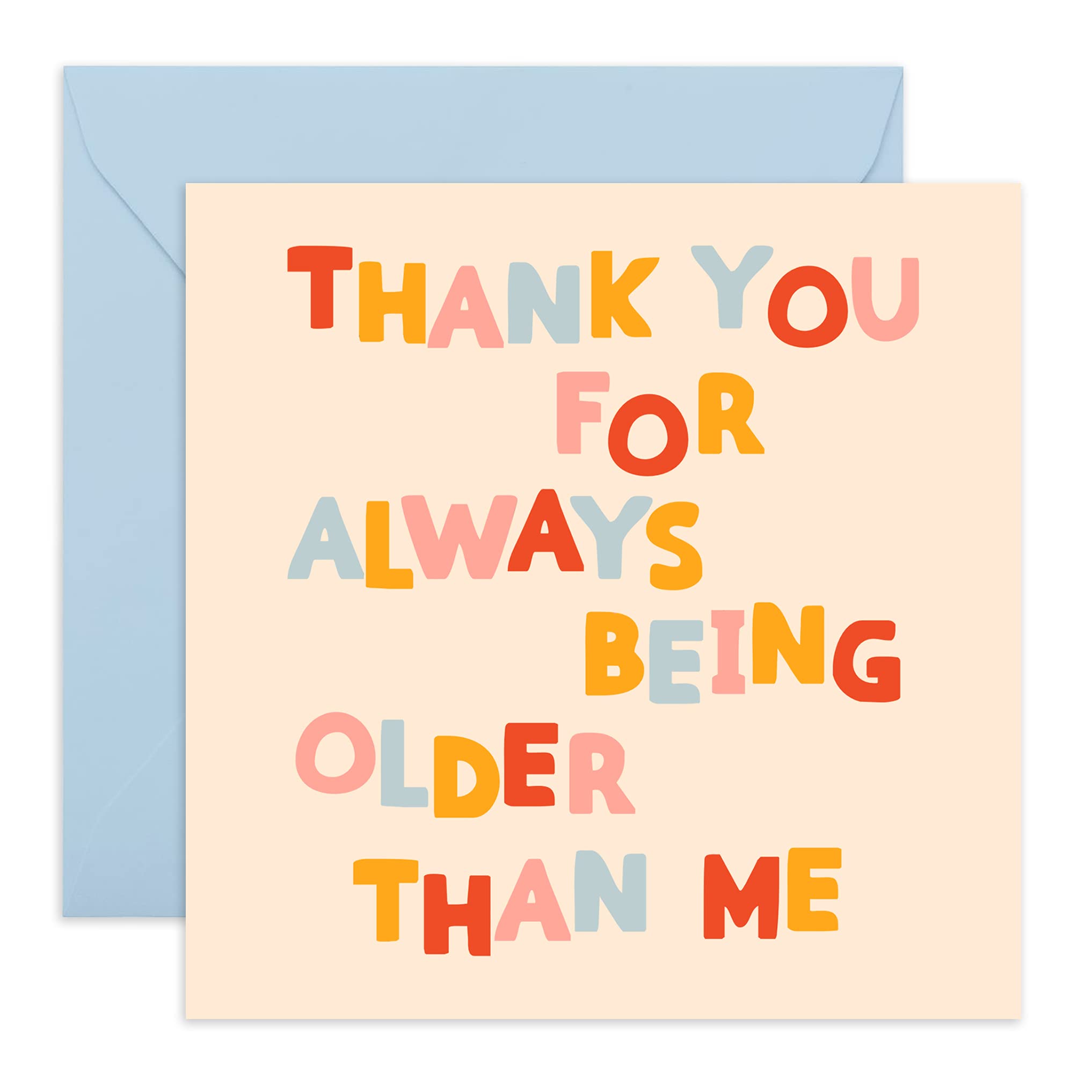 Central 23 Humourous Birthday Card for Older Brother or Sister Funny card for Cousin - Comes with Fun Stickers