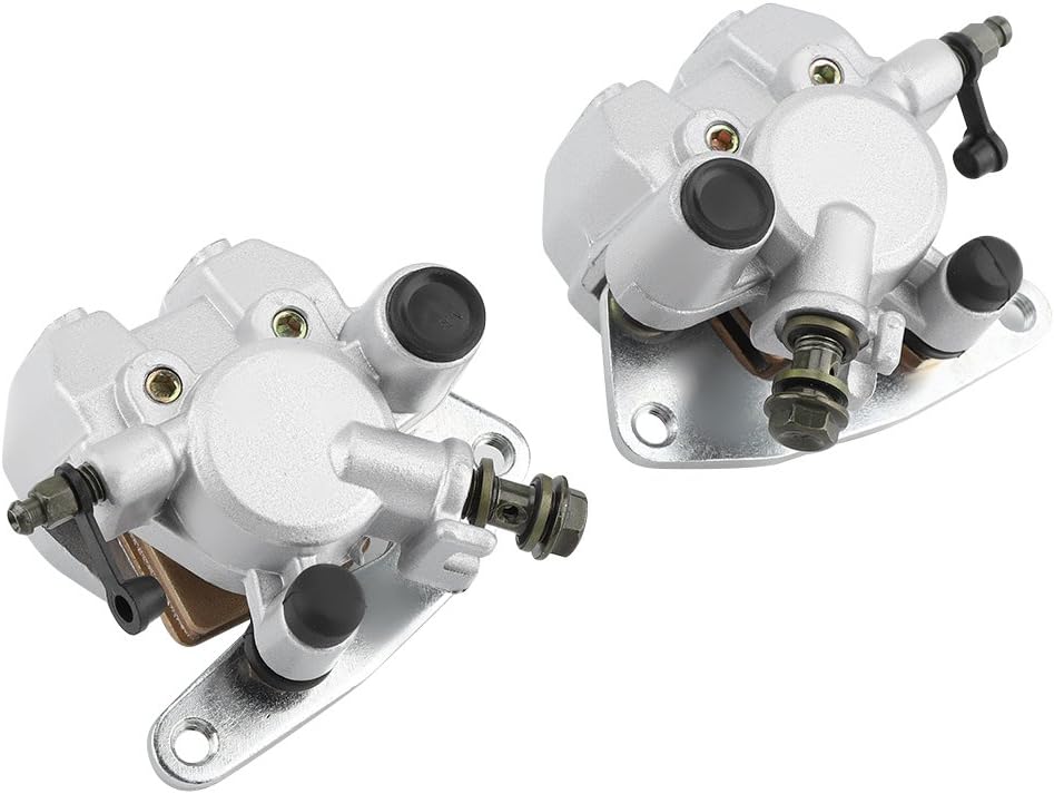 Front Brake Calipers, 2pcs ATV Front Brake Calipers Assembly Set for Kodiak 400 1999-2006/ Kodiak 450 2003-2006 - Image 4