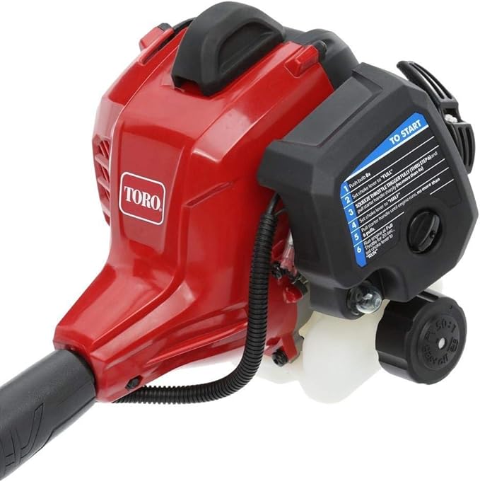 toro 2 cycle straight shaft gas trimmer