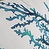 CaliTime-Canvas-Throw-Pillow-Cover-Shell-for-Couch-Sofa-Home-Decoration-Aquarelle-Painting-Print-18-X-18-Inches-Sea-Coral-Tree-Blue-Teal CaliTime Canvas Throw Pillow Cover Shell for Couch Sofa Home Decoration Aquarelle Painting Print 18 X 18 Inches Sea…