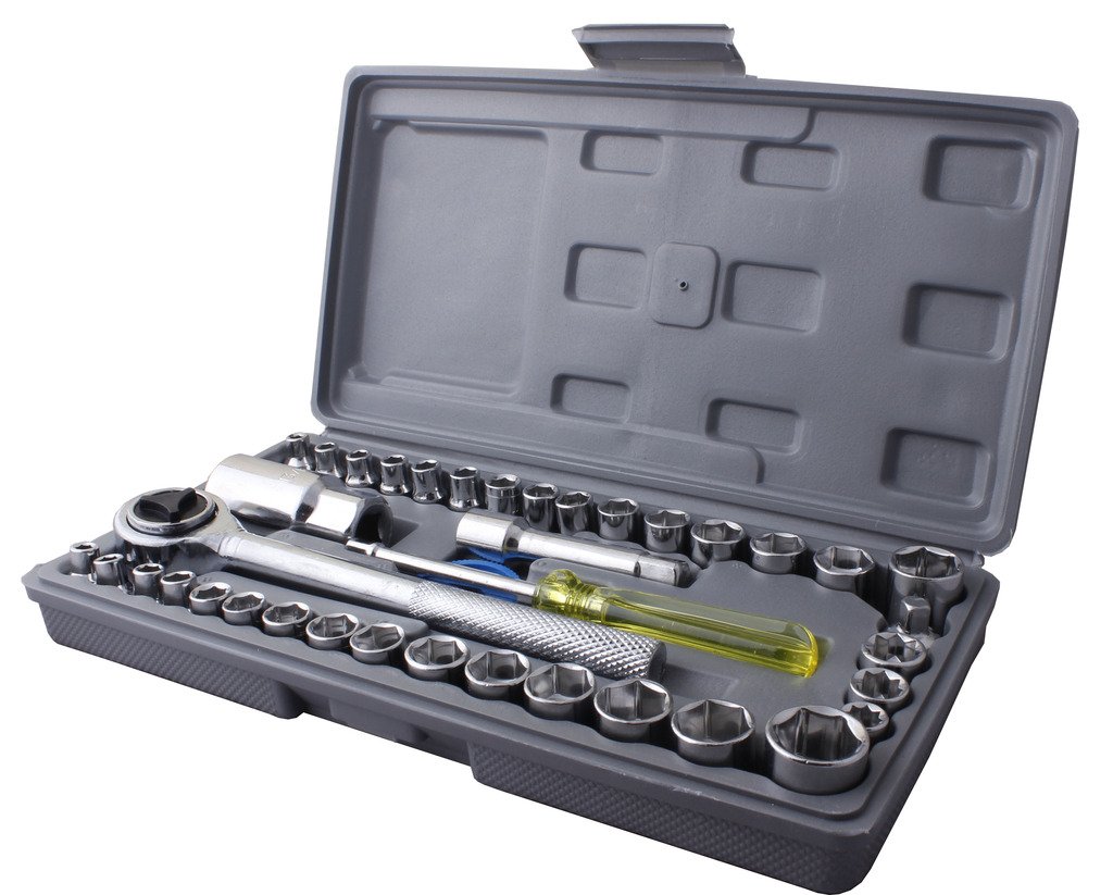 40pcs Combination Socket Wrench Set Amazon.in Industrial & Scientific