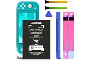 JDIRLDL HDH-003 Battery, [5080mAh] 2025 Upgrade High Capacity 0 Cycle Battery Replacement for Nintendo Switch Lite, HDH-001 with Professional Repair Tool Kits