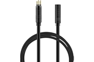 POWALLON 9 Pin Cable for Bafang Hub Motor and Controller Connection, Ebike Extension Cable (60 cm)