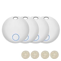 Tracker Tags 4 Pack, Luggage Tracking Tags