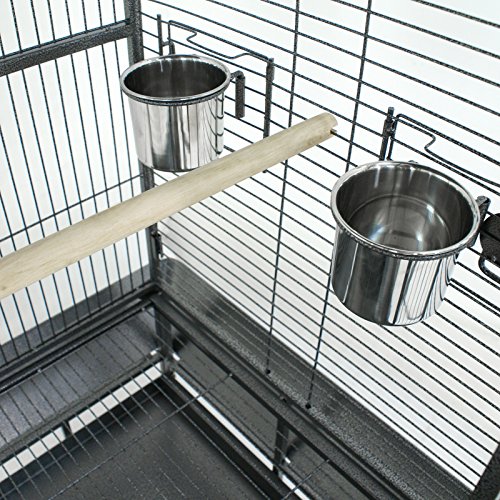 Super Deal 53"/61"/68" Large Bird Cage Play Top Parrot Chinchilla Cage Macaw Cockatiel Cockatoo Pet House, 68 inch