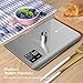 Etekcity Kitchen Digital Nourish Multifunction Touch Scale,11 lb 5 kg, Food Grade 304 Stainless Steel (Batteries Included), large, silver